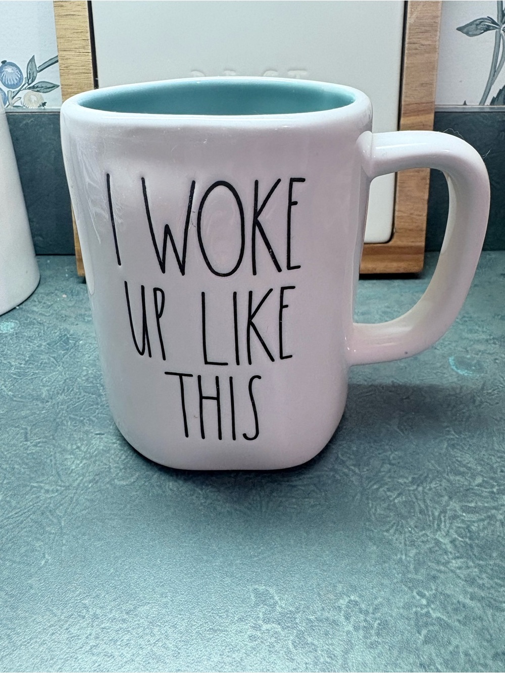 RAE DUNN “I Woke Up Like This” Coffee Mug